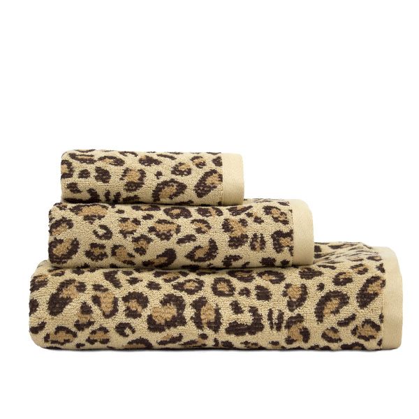 Las mejores ofertas en Animal print 100% algodón toallas de baño de tela de  cara y mantillas