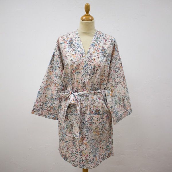 Kimono 100% algodón Percal de 200 hilos Anahi Cool Barcelona