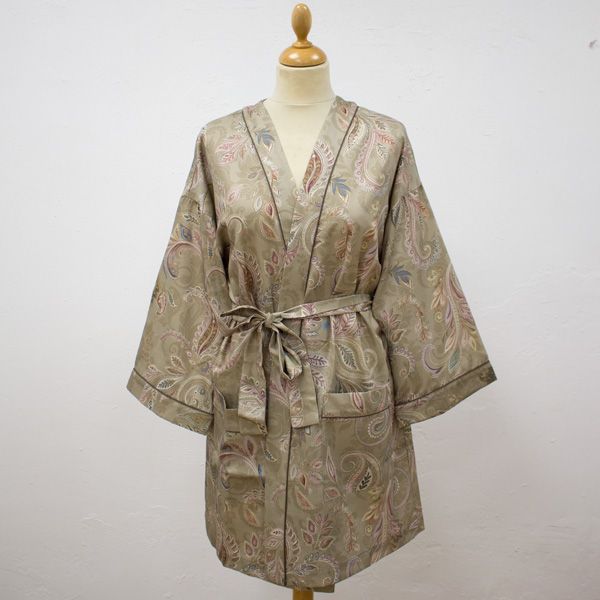 Kimono 100% algodón satinado 300 hilos Bristol Cool Barcelona 